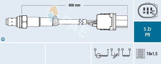 75064 FAE Лямбда-зонд (фото 1)
