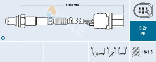 75086 FAE Лямбда-зонд (фото 1)
