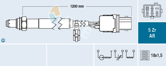 75105 FAE Лямбда-зонд (фото 1)