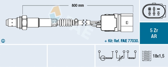 75355 FAE Лямбда-зонд (фото 1)