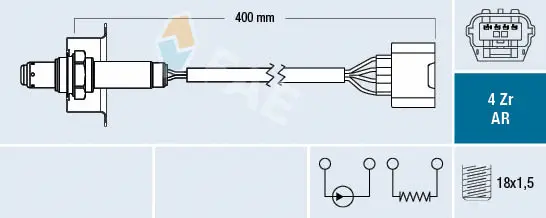 75635 FAE Лямбда-зонд (фото 1)