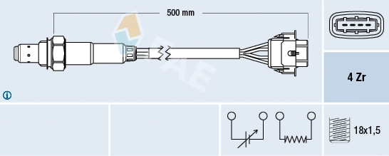 77303 FAE Лямбда-зонд (фото 1)