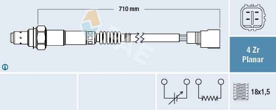 77311 FAE Лямбда-зонд (фото 1)