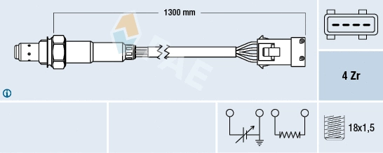 77369 FAE Лямбда-зонд (фото 1)
