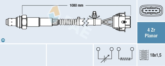 77421 FAE Лямбда-зонд (фото 1)