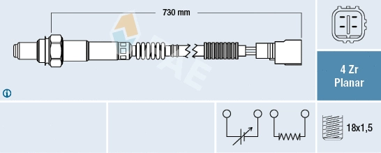77423 FAE Лямбда-зонд (фото 1)