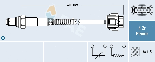 77597 FAE Лямбда-зонд (фото 1)