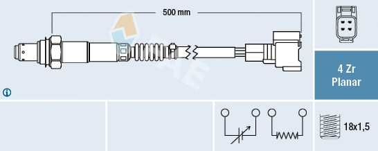 77603 FAE Лямбда-зонд (фото 1)