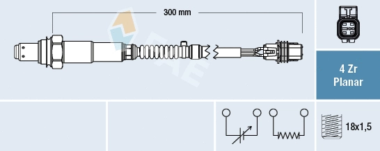 77663 FAE Лямбда-зонд (фото 1)