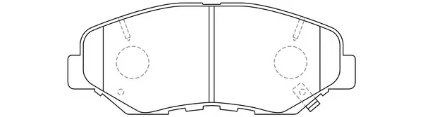 FP0914 FIT Комплект тормозных колодок, дисковый тормоз (фото 1)