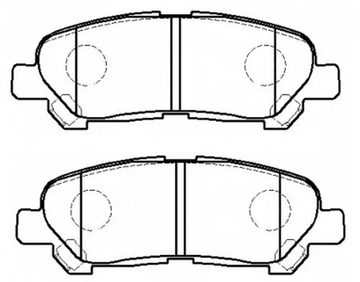 FP1325 FIT Комплект тормозных колодок, дисковый тормоз (фото 1)