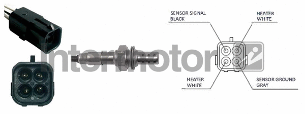 64168 INTERMOTOR Лямбда-зонд (фото 1)