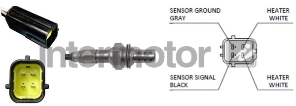 64286 INTERMOTOR Лямбда-зонд (фото 1)