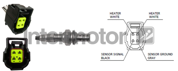 64641 INTERMOTOR Лямбда-зонд (фото 1)