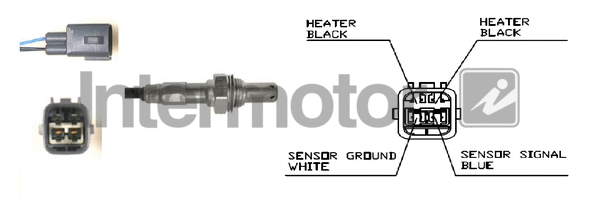 64718 INTERMOTOR Лямбда-зонд (фото 1)