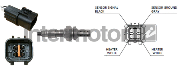 64840 INTERMOTOR Лямбда-зонд (фото 1)