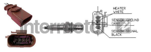 64973 INTERMOTOR Лямбда-зонд (фото 1)