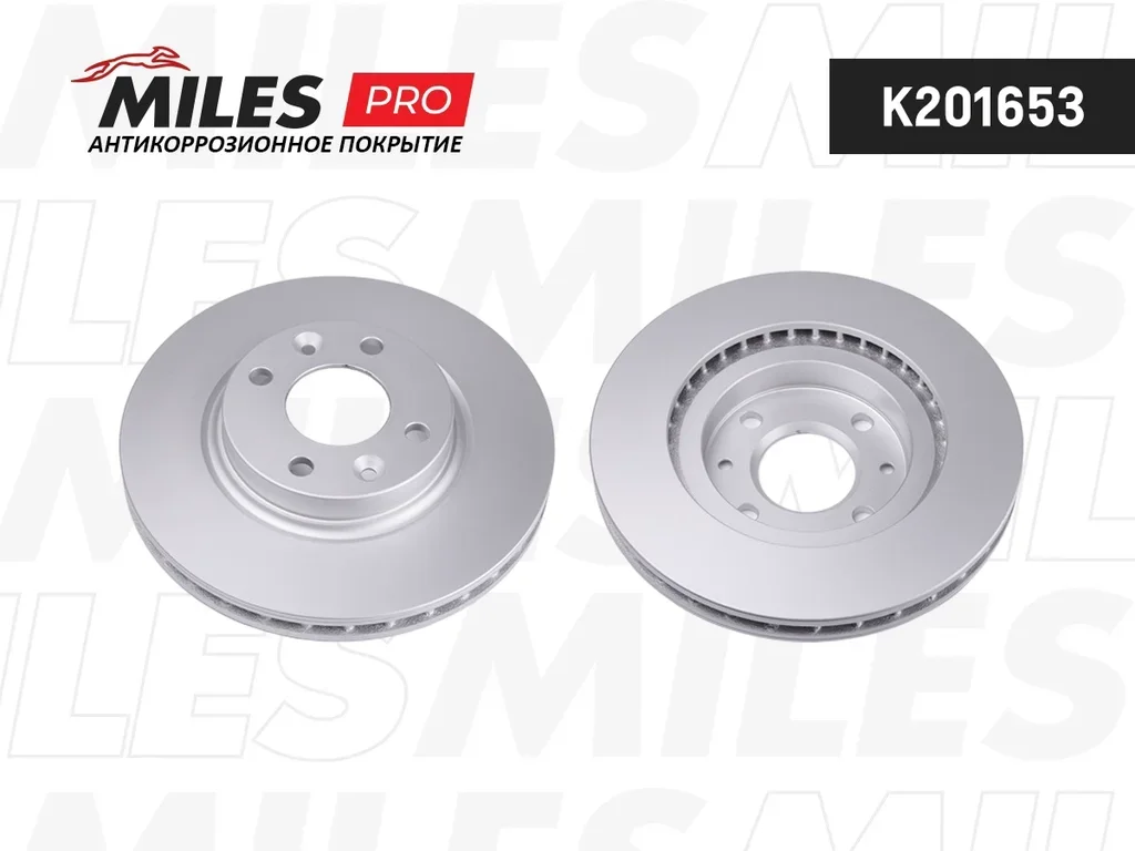 K201653 MILES Тормозной диск (фото 1)