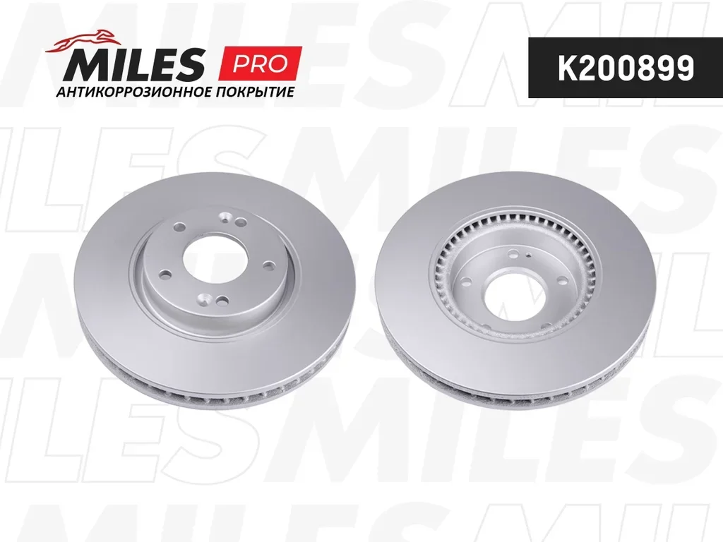 K200899 MILES Тормозной диск (фото 1)