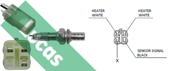 LEB961 LUCAS Лямбда-зонд (фото 1)
