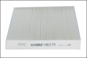 HB379 MISFAT Фильтр, воздух во внутренном пространстве (фото 2)