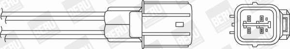 OPH031 BERU Лямбда-зонд (фото 1)