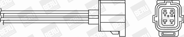 OPH087 BERU Лямбда-зонд (фото 2)