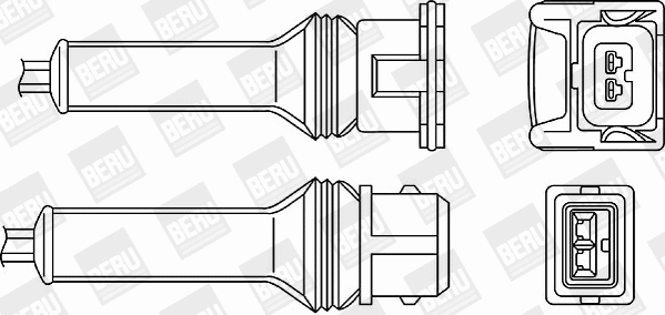 OZH035 BERU Лямбда-зонд (фото 1)
