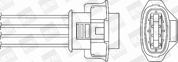 OZH110 BERU Лямбда-зонд (фото 1)