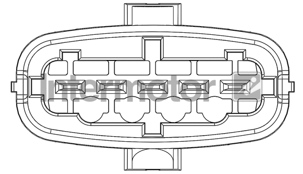 19722 INTERMOTOR Расходомер воздуха (фото 1)