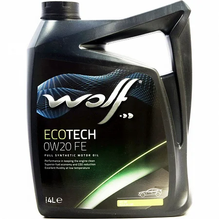 8324307 WOLF Ecotech 0w-20 fe (фото 1)
