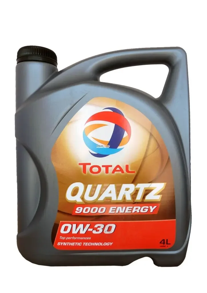 151522 TOTAL Моторное масло 0W30 синтетическое Quartz Energy 9000 5 л (фото 1)