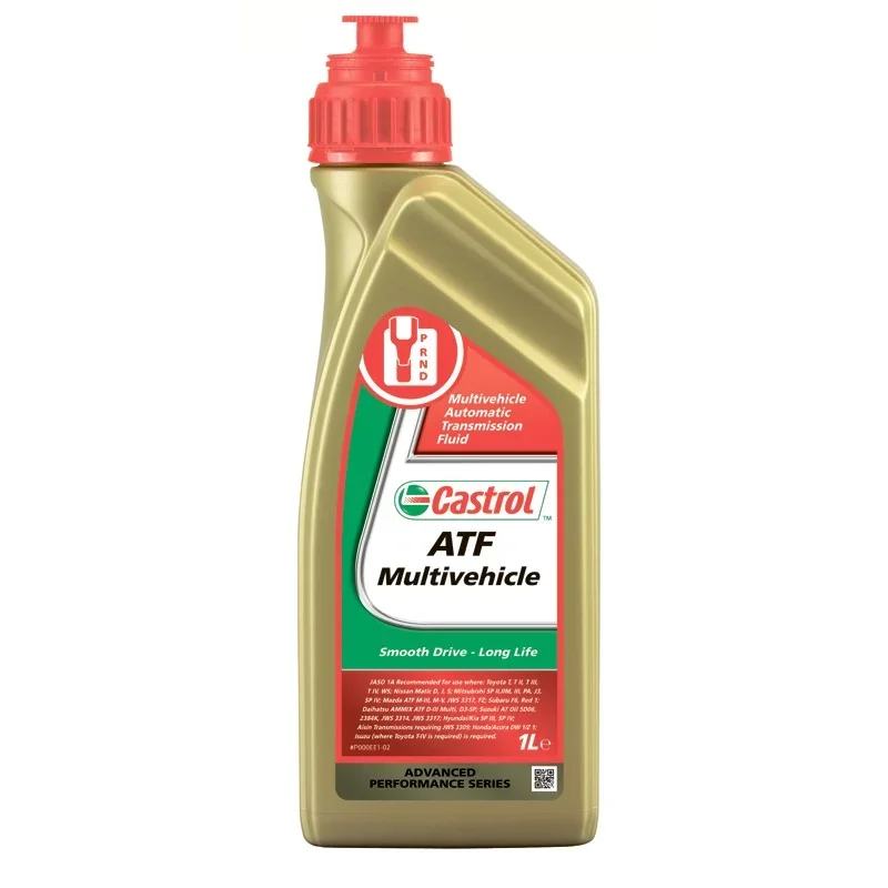 154F33 CASTROL Масло трансмиссионное синтетическое ATF Multivehicle 1 л (фото 1)