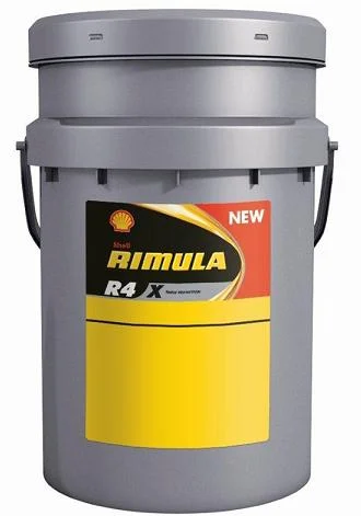 550036840 SHELL Моторное масло 15W40 минеральное Rimula R4 X 20 л (фото 1)