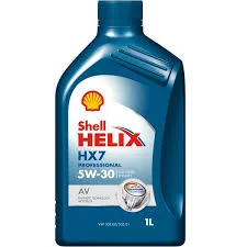 550040292 SHELL Моторное масло 5W30 полусинтетическое Helix HX7 1 л (фото 1)