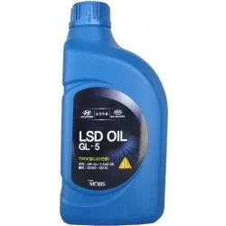 0210000110 HYUNDAI/KIA/MOBIS Масло трансмиссионное SAE90 минеральное LSD Oil 1 л (фото 1)