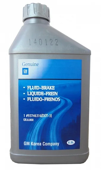 93746316 GM Gm dot-3 brake fluid (фото 1)