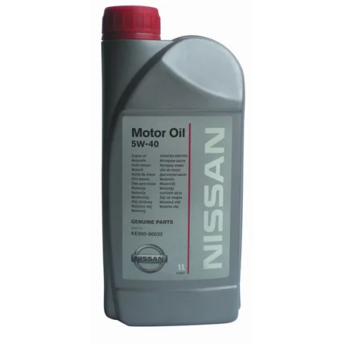 KE900-90032 NISSAN Моторное масло 5W40 синтетическое Motor Oil 1 л (фото 1)