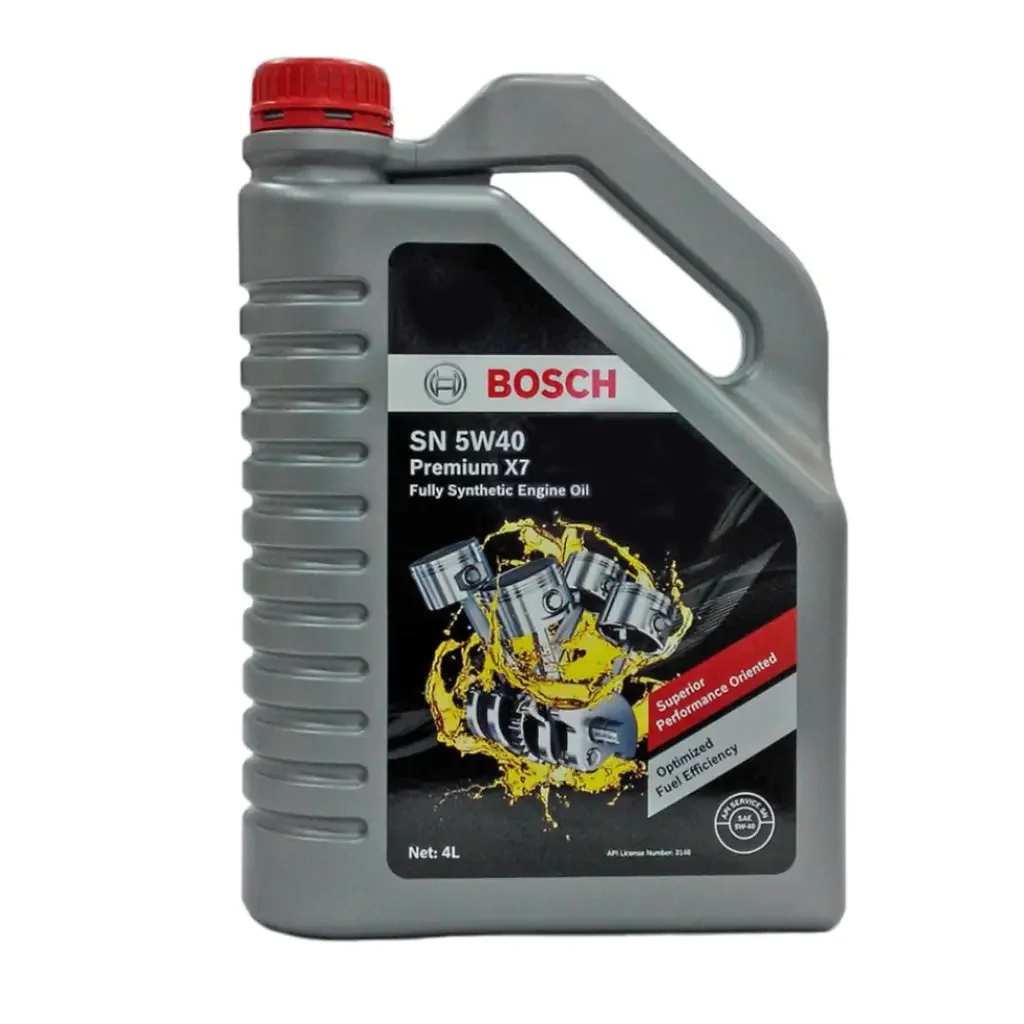 1987 L24 073 BOSCH Premium x7 fully synthetic engine oil sn sae (фото 1)
