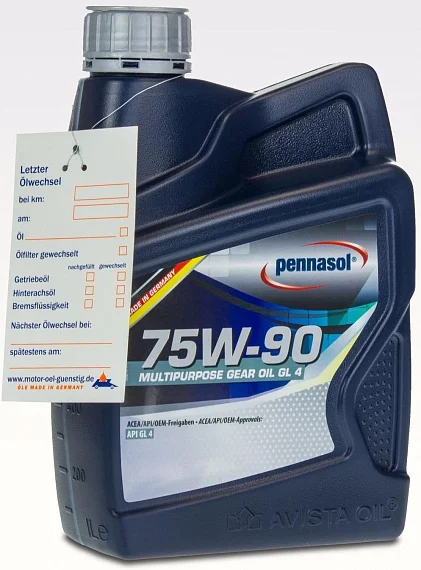150833 PENNASOL Multipurpose gear oil 75w-90 gl-4 (фото 1)