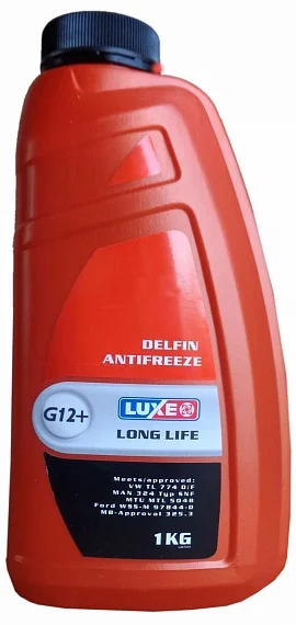 674 LUXE Готовый красный antifreeze red line g12+ (фото 1)