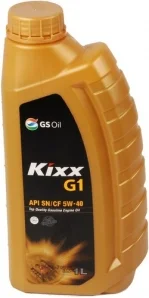 L5317AL1E1 KIXX Моторное масло 5W30 полусинтетическое G SJ 1 л (фото 1)