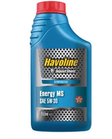 801735NKE TEXACO Моторное масло 5W30 синтетическое Havoline Energy MS 1 л (фото 1)