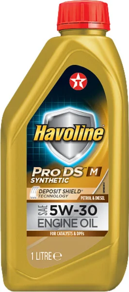 804036NKE TEXACO Моторное масло 5W30 синтетическое Havoline ProDS M 1 л (фото 1)