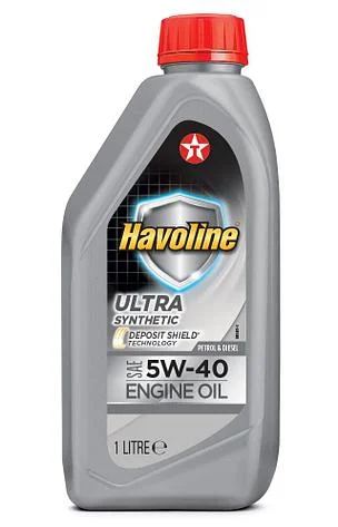 840310NKE TEXACO Моторное масло 5W40 синтетическое Havoline Ultra 1 л (фото 1)