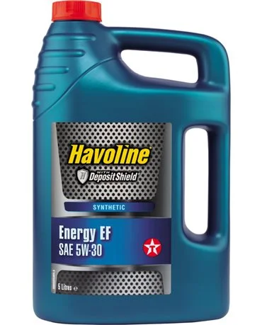 801373MHE TEXACO Моторное масло 5W30 синтетическое Havoline Energy EF 4 л (фото 1)