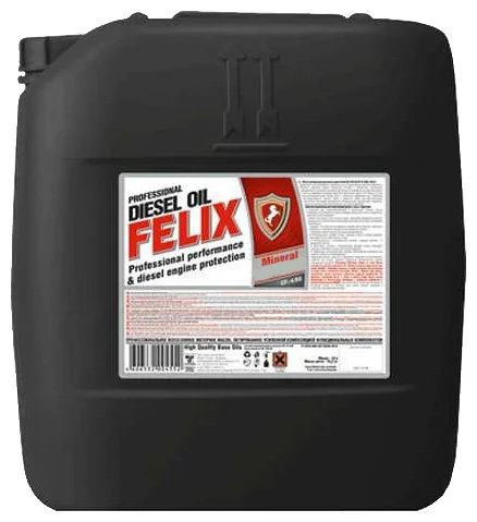 430206167 FELIX Моторное масло 10W40 полусинтетическое CF-4/SG 18 л (фото 1)