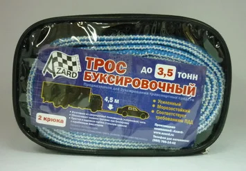 TP000007 AZARD Трос ленточный длина 4,5м усилие 3,5т 2кр сумка (фото 1)