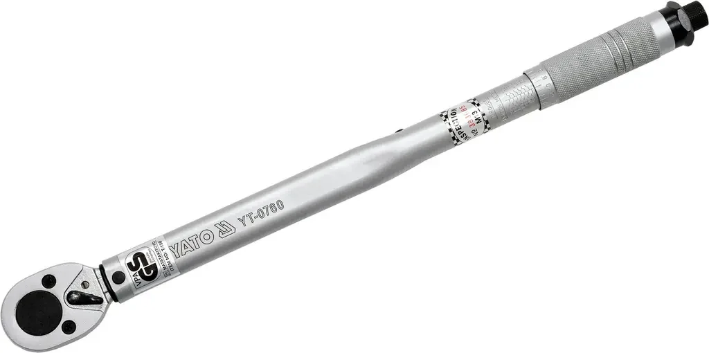 YT-0760 YATO Ключ динамометрический 1\2" 42-210NM (фото 4)