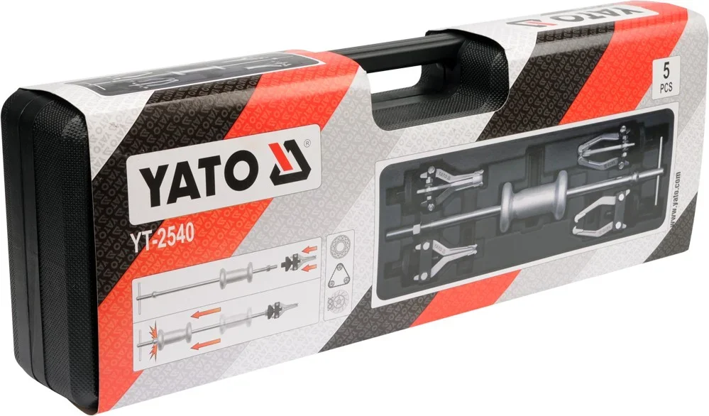 YT-2540 YATO Съемник подшипников с обратным молотком (фото 2)